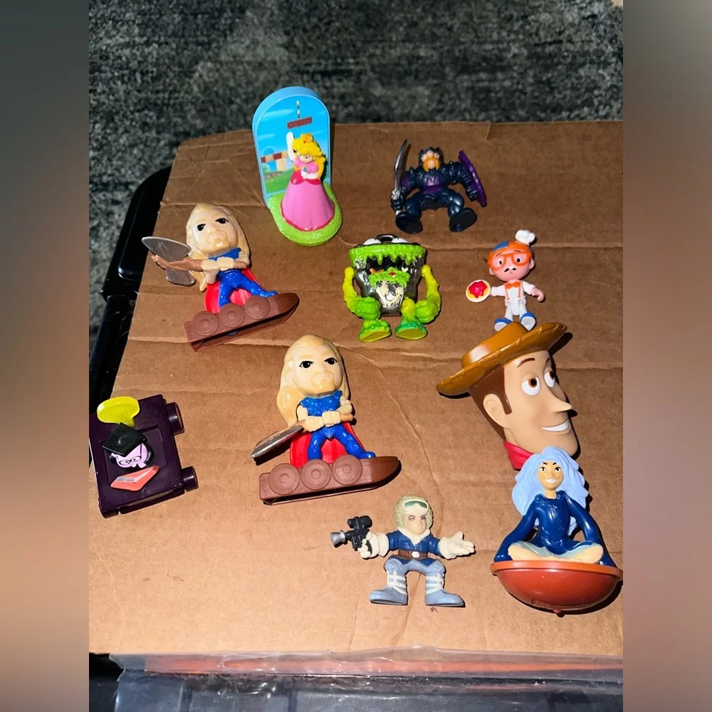 Cake Toppers Action Figures